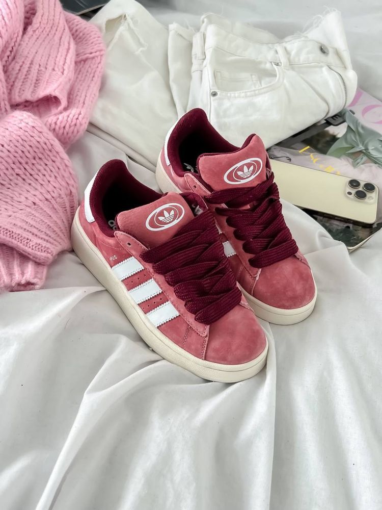 Жіночі кросівки Adidas Campus Pink | адідас форум