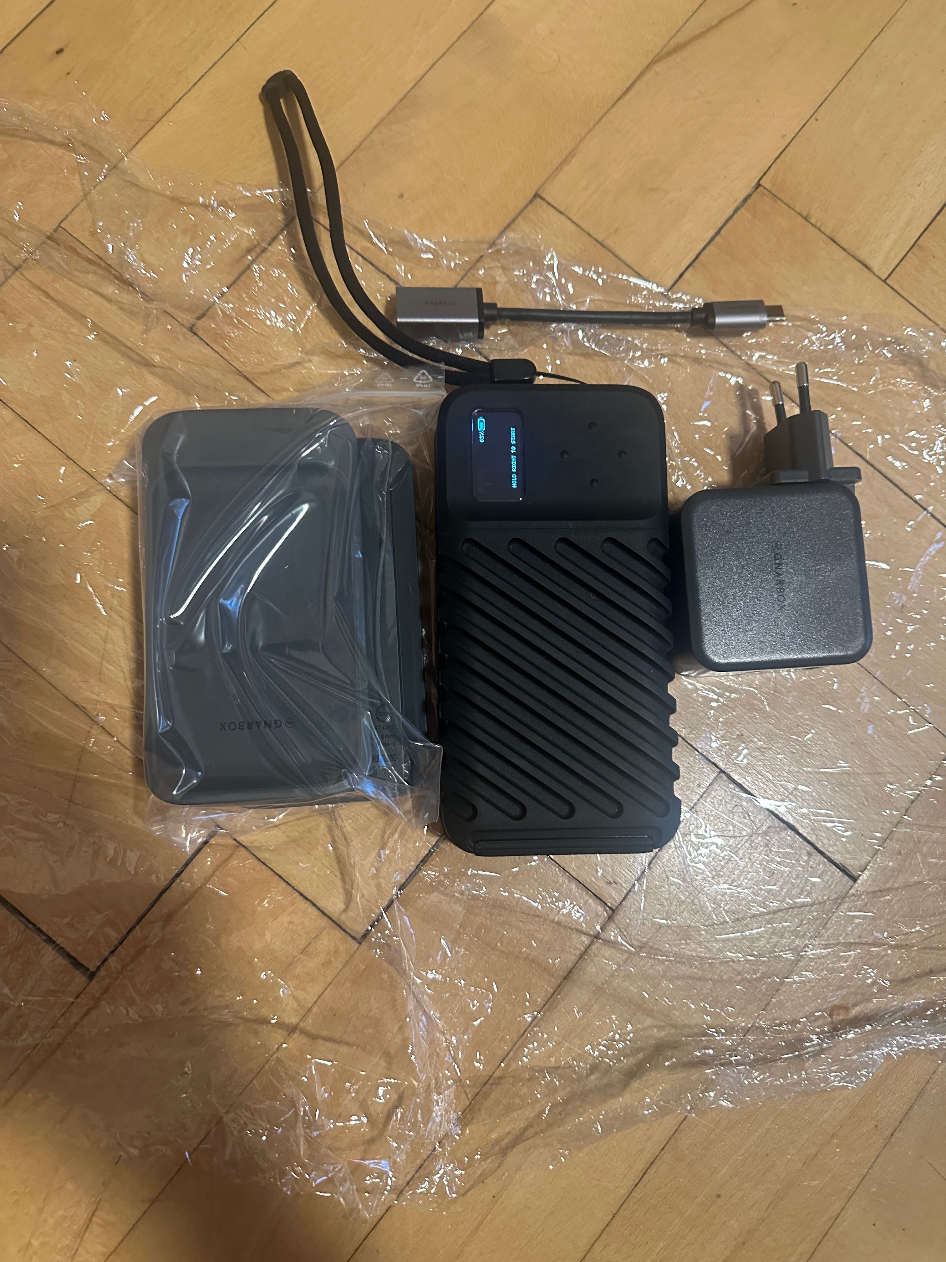 MyGnar автономный защищенный Wi-Fi Ssd накопитель Gnarbox 2.0 512Gb