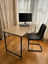 Стільці сірі 2шт. стульчик офісний стілець  сіре крісло