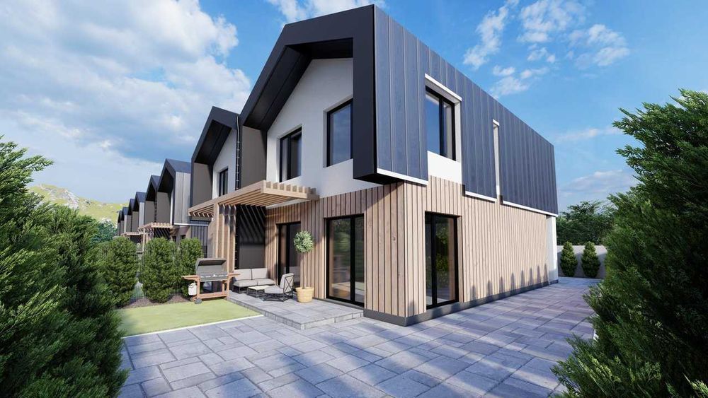 АКЦІЯ! Дуплекс 126м2 / Крихівці / ділянка + гараж / міські комунікації