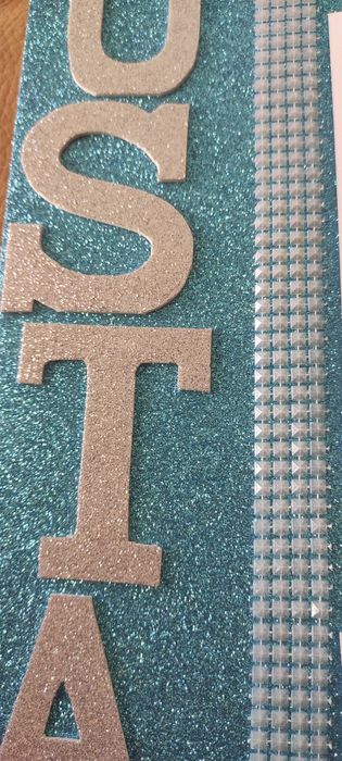 Placar para batizado personalizado