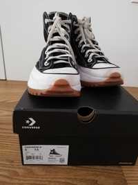 Converse, roz. 38,5 wysokie, czarne