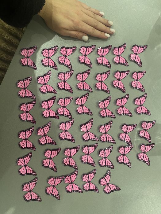 Метелики для букету, бабочки для букета, декор