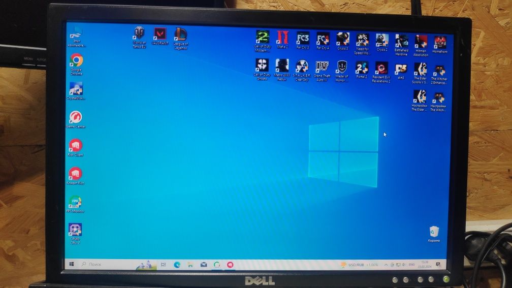 Компьютер 23 игры,i3 2100 8gb gt 730