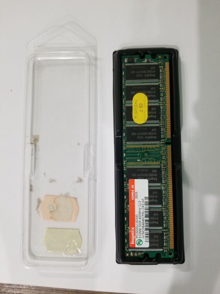 Оперативная память DDR 256 и 512 и для ноута DDR2 512