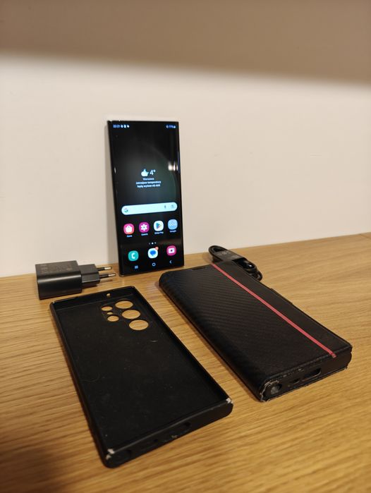 Samsung Galaxy S23 ULTRA stan b. dobry 8/256GB Zielony zestaw etui