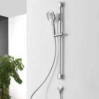 NOKEN URBAN SHOWER  CHROME, zestaw prysznicowy z drążkiem 100,094,132