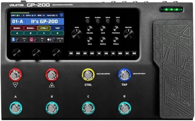 Multiefekt gitarowy interfejs Valeton GP-200 gp200