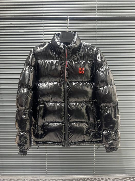 Чоловіча зимова куртка пуховик дутік boss