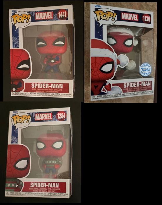 Funko Pop / Pocket - Marvel Spider Man Deadpool Iron Man Wolverine