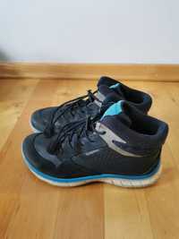 Ecco Biom 32 goretex chlopiec buty sportowe skóra buciki wodoszczelne