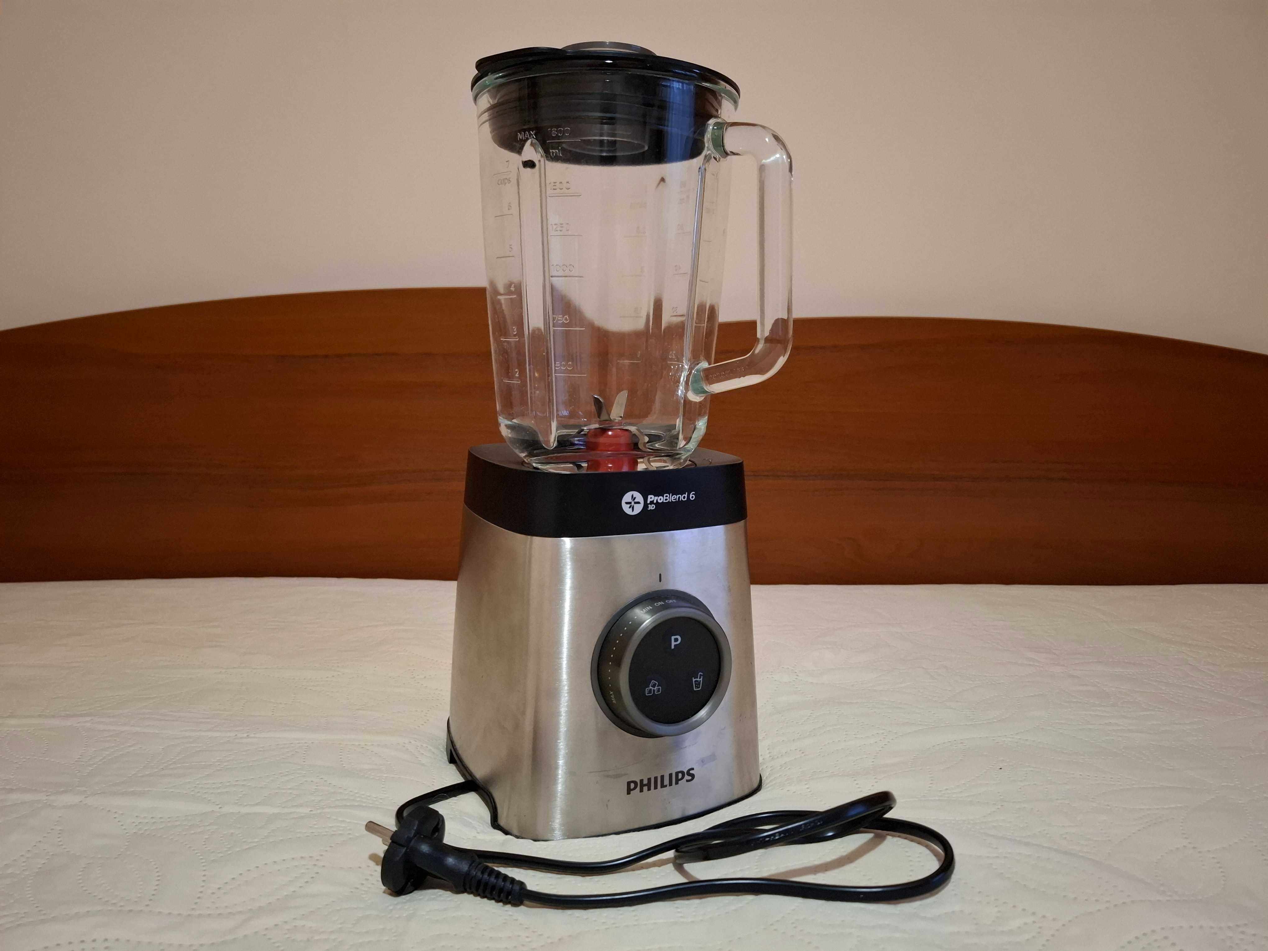 Блендер Philips HR3652 ProBlend6 б/у в хорошому стані, повний комплект