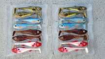 Guma Abu Garcia BEAST Zander Shad 12cm / 13,5g - Zestaw 16 sztuk