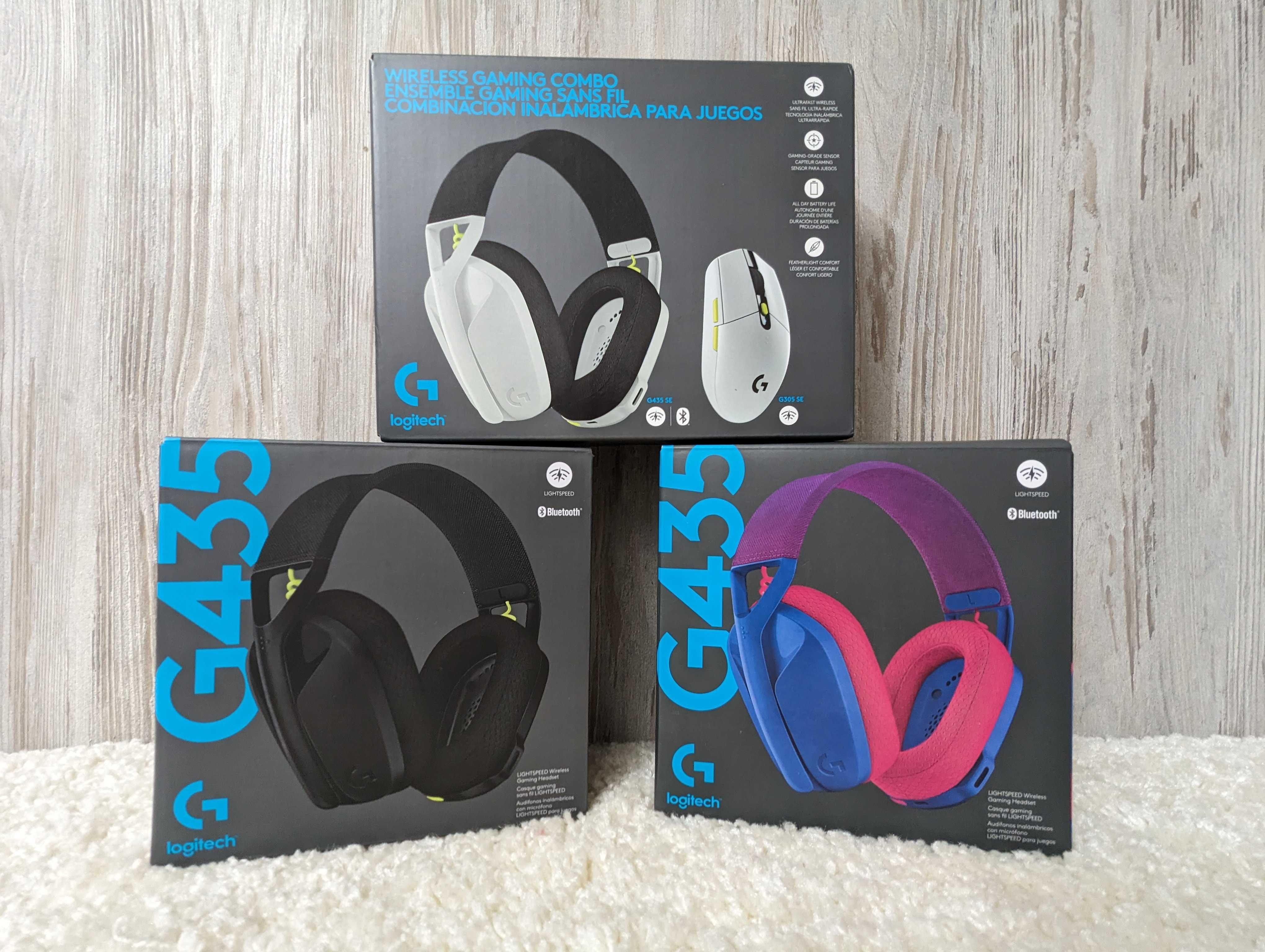 USA! Logitech g435 навушники / миша g305 / zone vibe 100