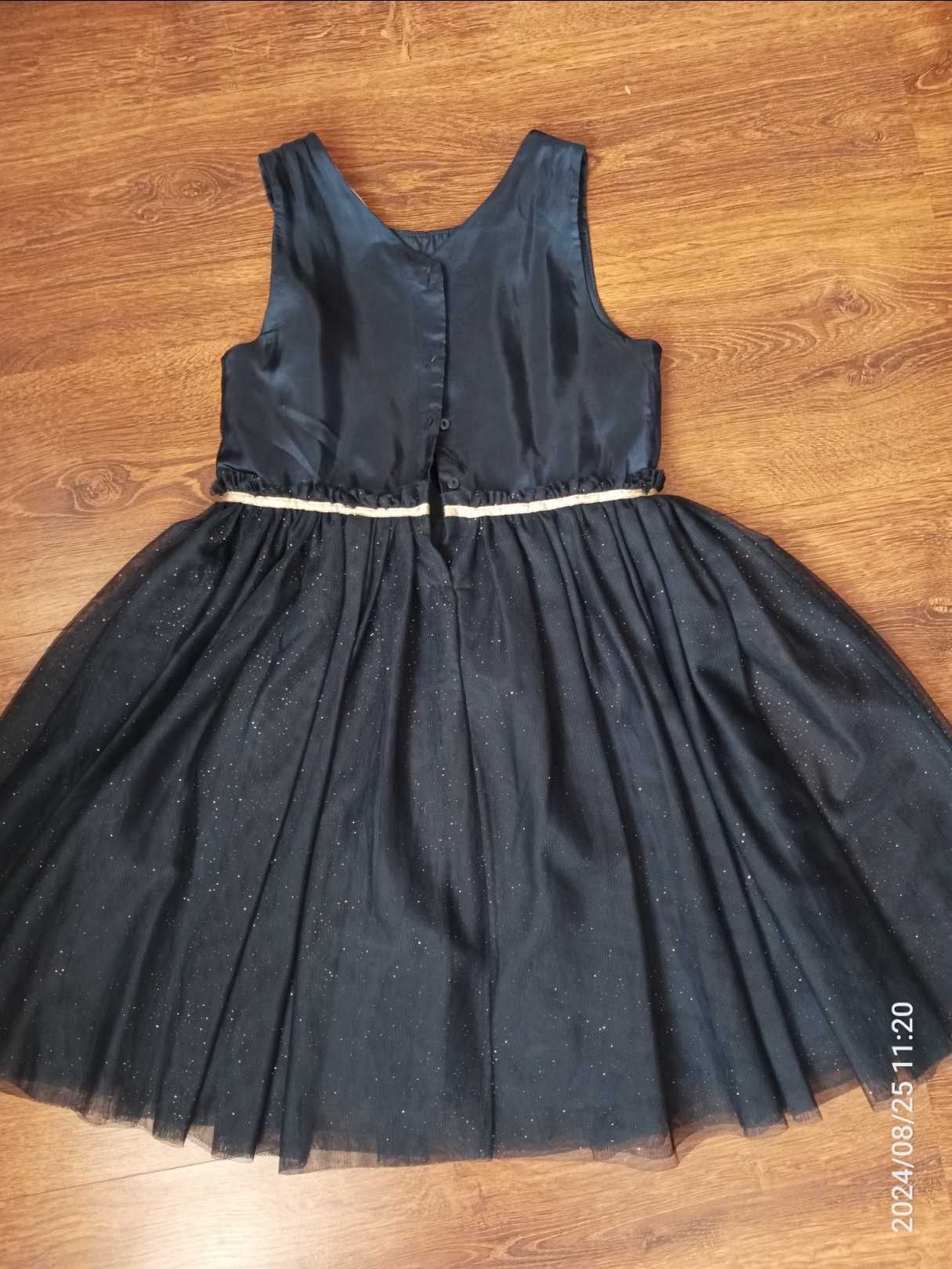 Святкова сукня H&M, 134см, мерехтить