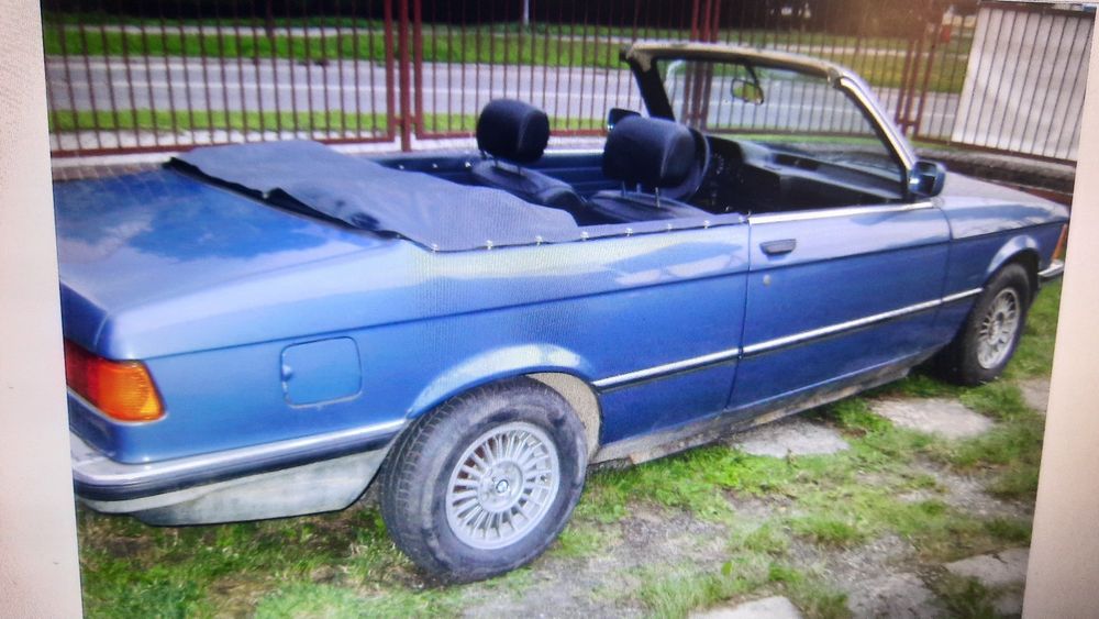 BMW 318i kabriolet  Peters e21 1982 rok.