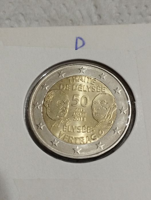 Moedas 2 euros UNC