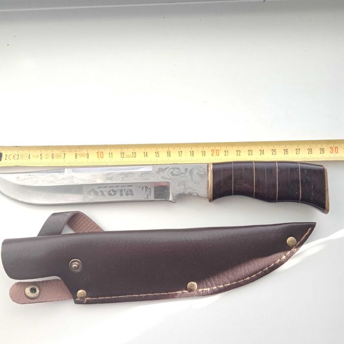 Нож сделанный умельцами ИТК. Ручная работа.