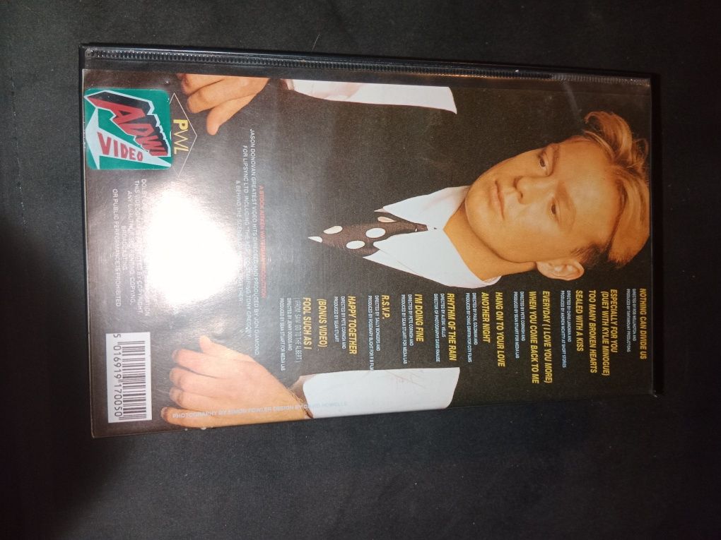 Kaseta VHS JASON DONOWAN  z lat 90