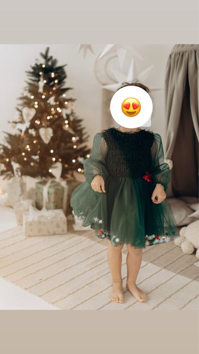 Оренда/прокат плаття сукні Новий рік ялинка сніжинка