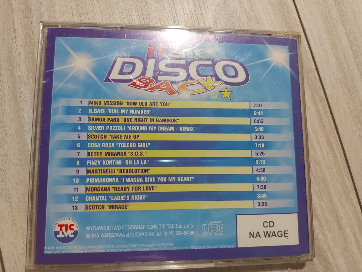 CD Italo Disco Back 1 Various Artists
