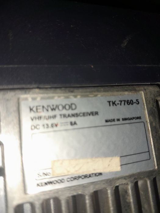 Радіостанції Kenwood 7760-5 та Motorolla
