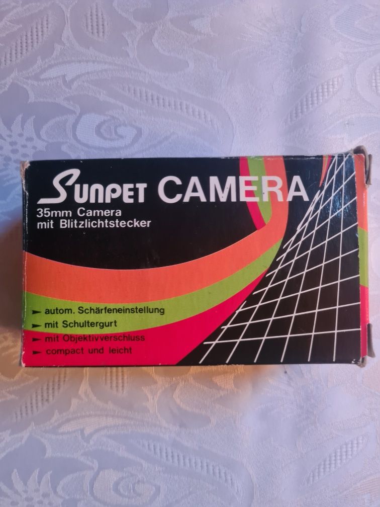 Aparat fotograficzny Sunpet 35mm analogowy PRL