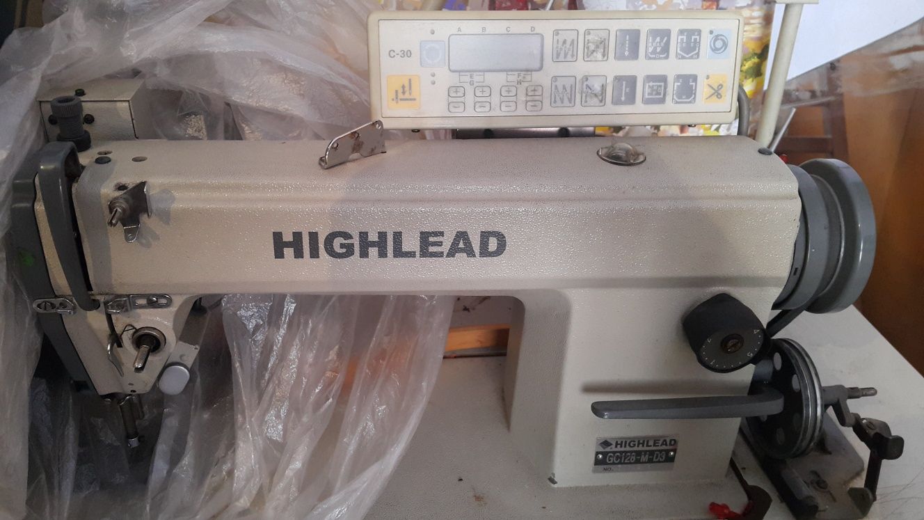 Промислова швейна машинка HIGHLEAD одностр двостр електрон оверл JUKI