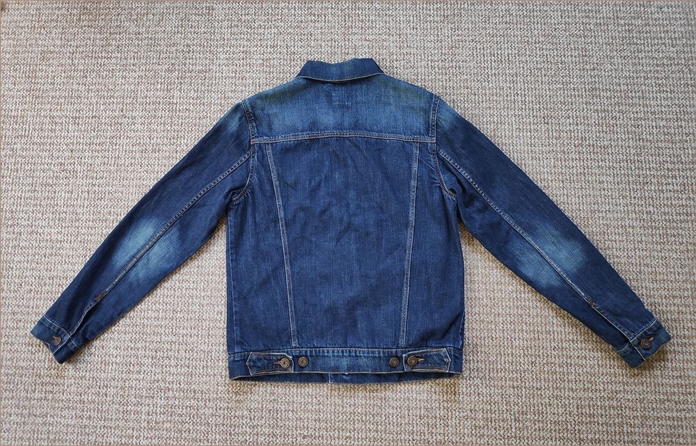 Hugo Boss orange downtown denim jacket джинсовая куртка оригинал L