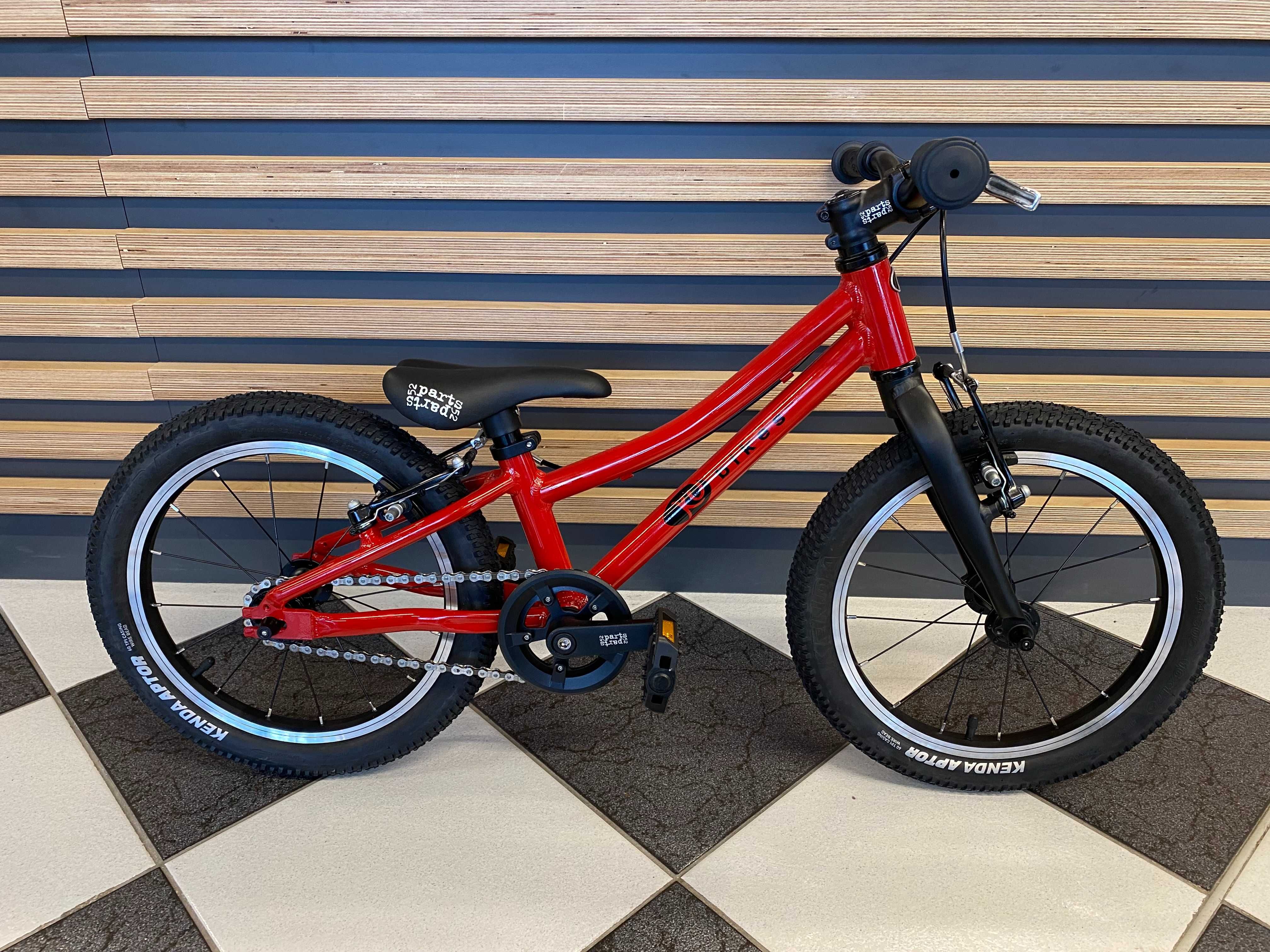 Rower dziecięcy KUBIKES 16S Red czerwony 16 cali KRAKÓW