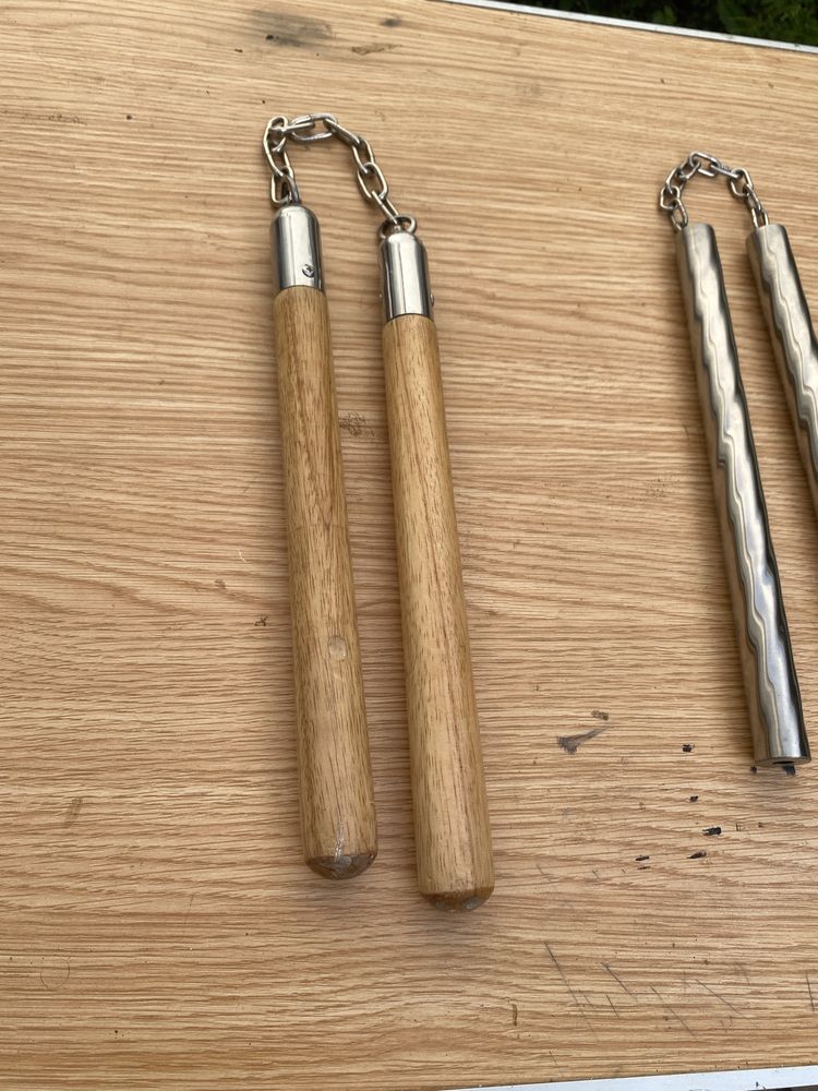Nunchucks para treino de desportos de combate