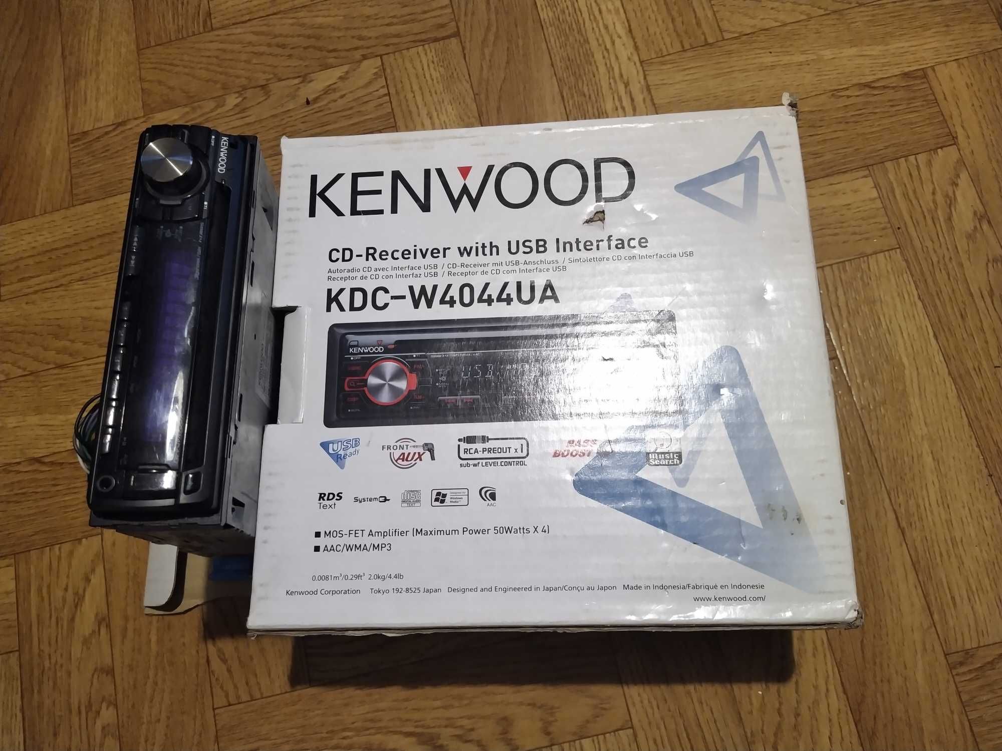 Kenwood KDC-W4044ua авто магнитола USB