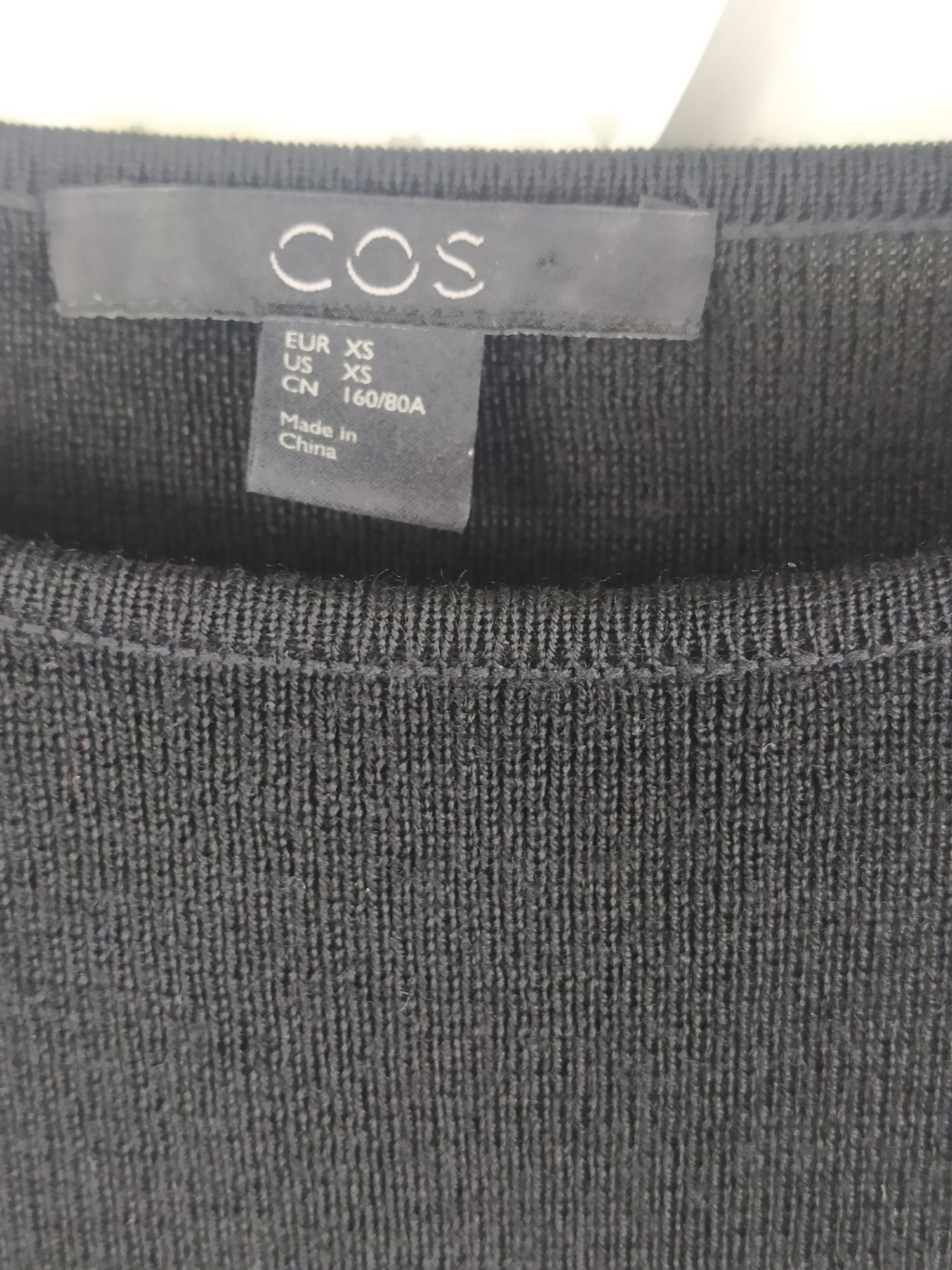 COS sukienka 100% wool XS