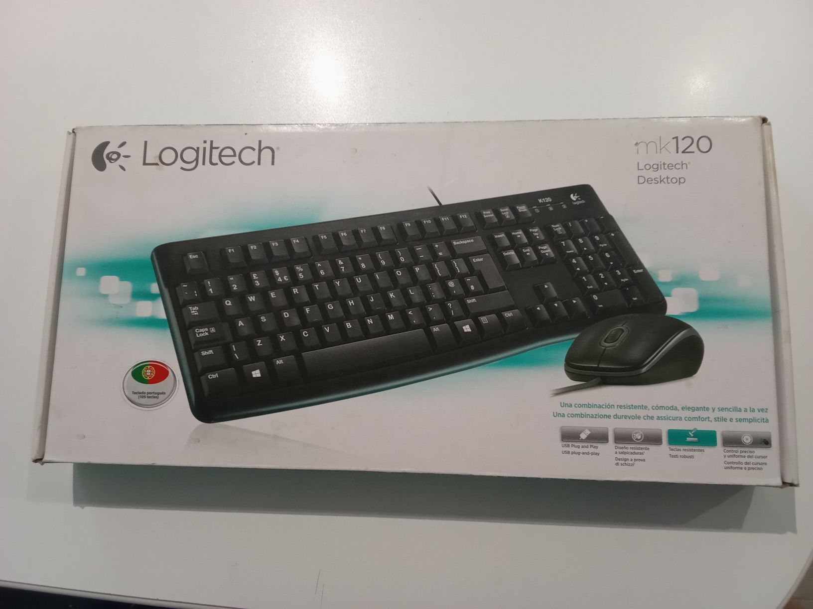 Teclado Logitech novo