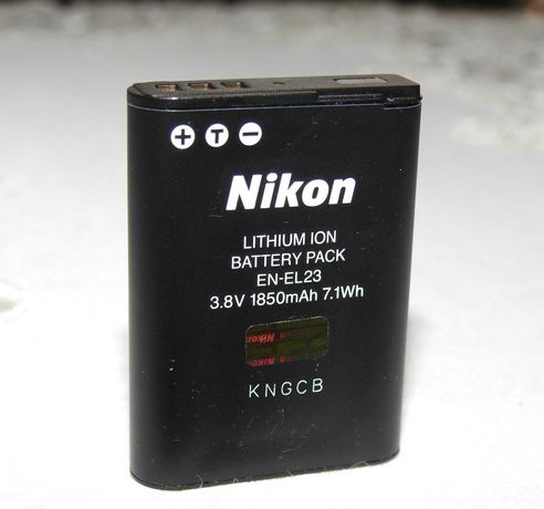 Oryginalny akumulator Nikon EL-23 / uszkodzony