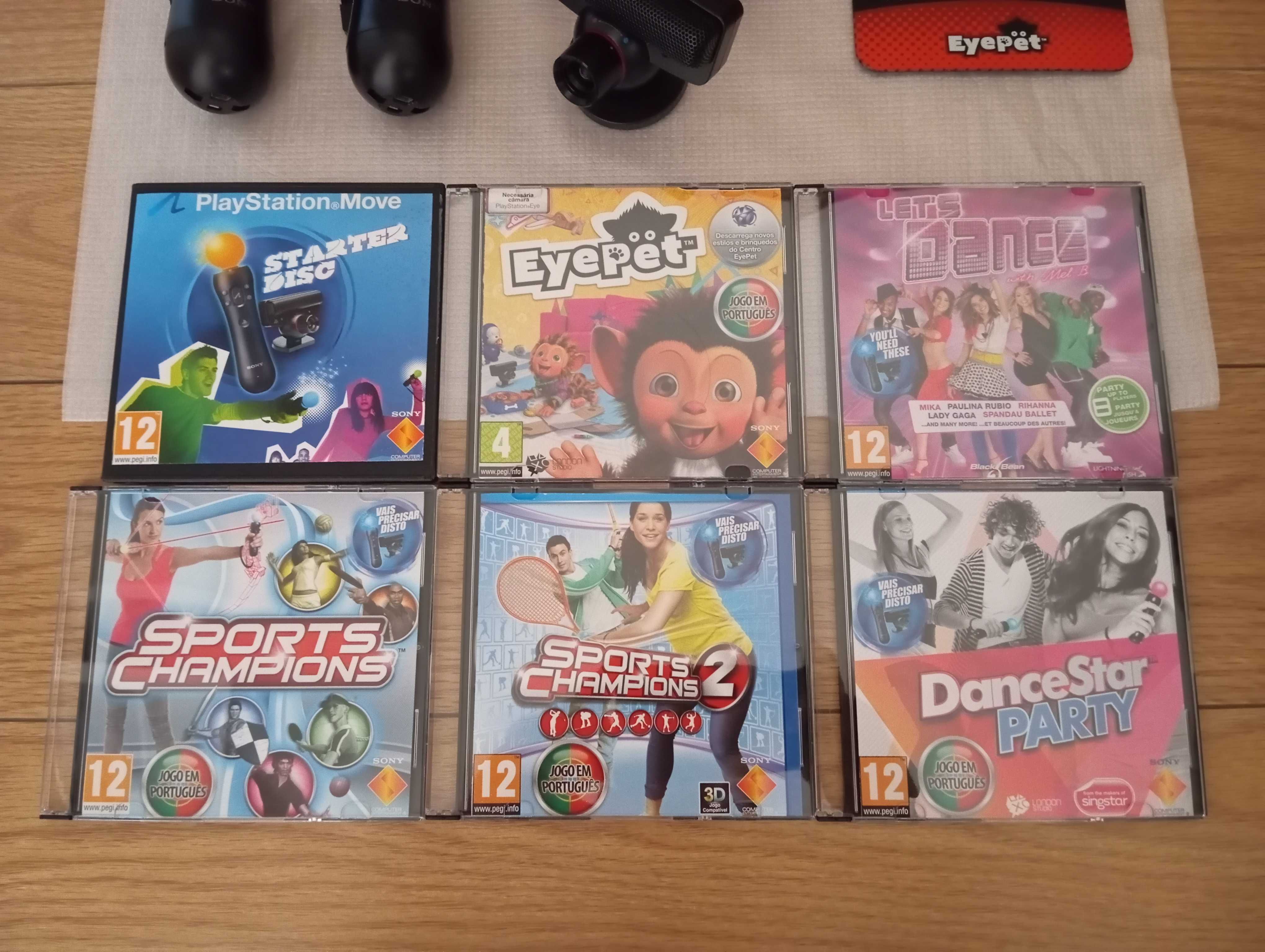 Comandos de movimento, câmera, jogos, PS3 PlayStation 3