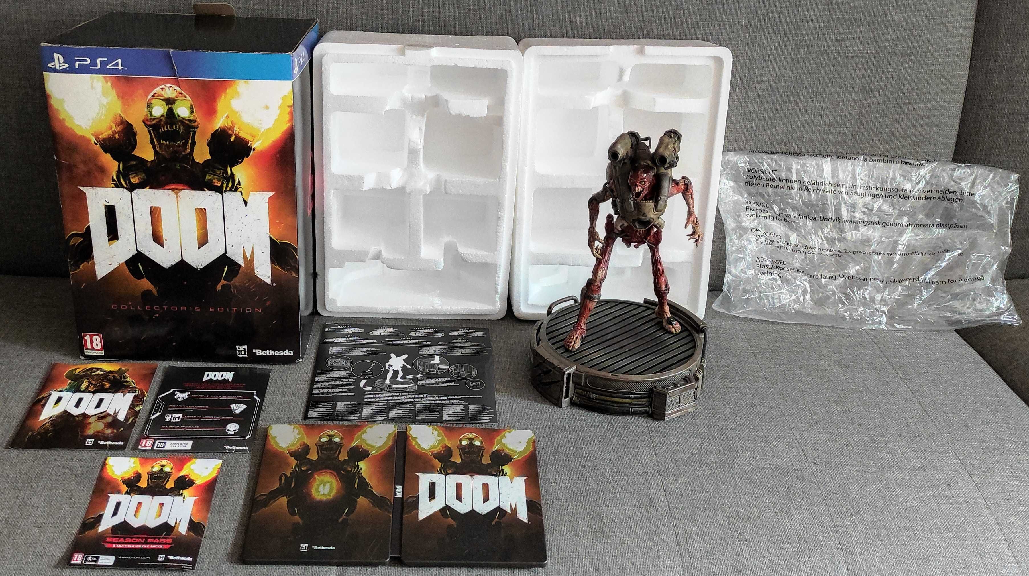 Doom Collector's Edition Edycja Kolekcjonerska 2016 PS4 Bielsko-Biała