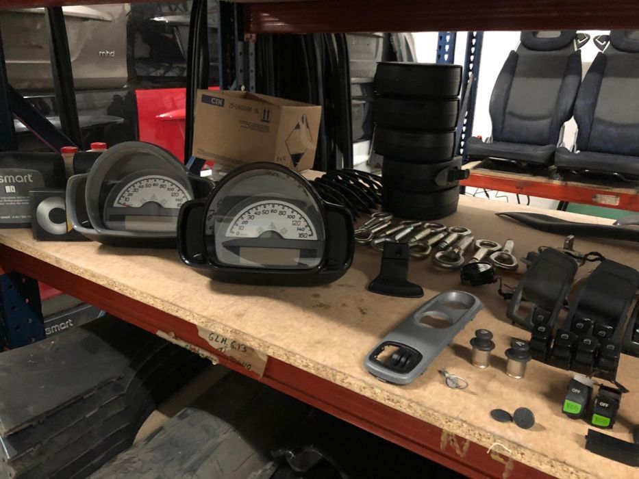 Peças Smart Fortwo roadster 450/ 451/ 1G/ 2G/ 3G