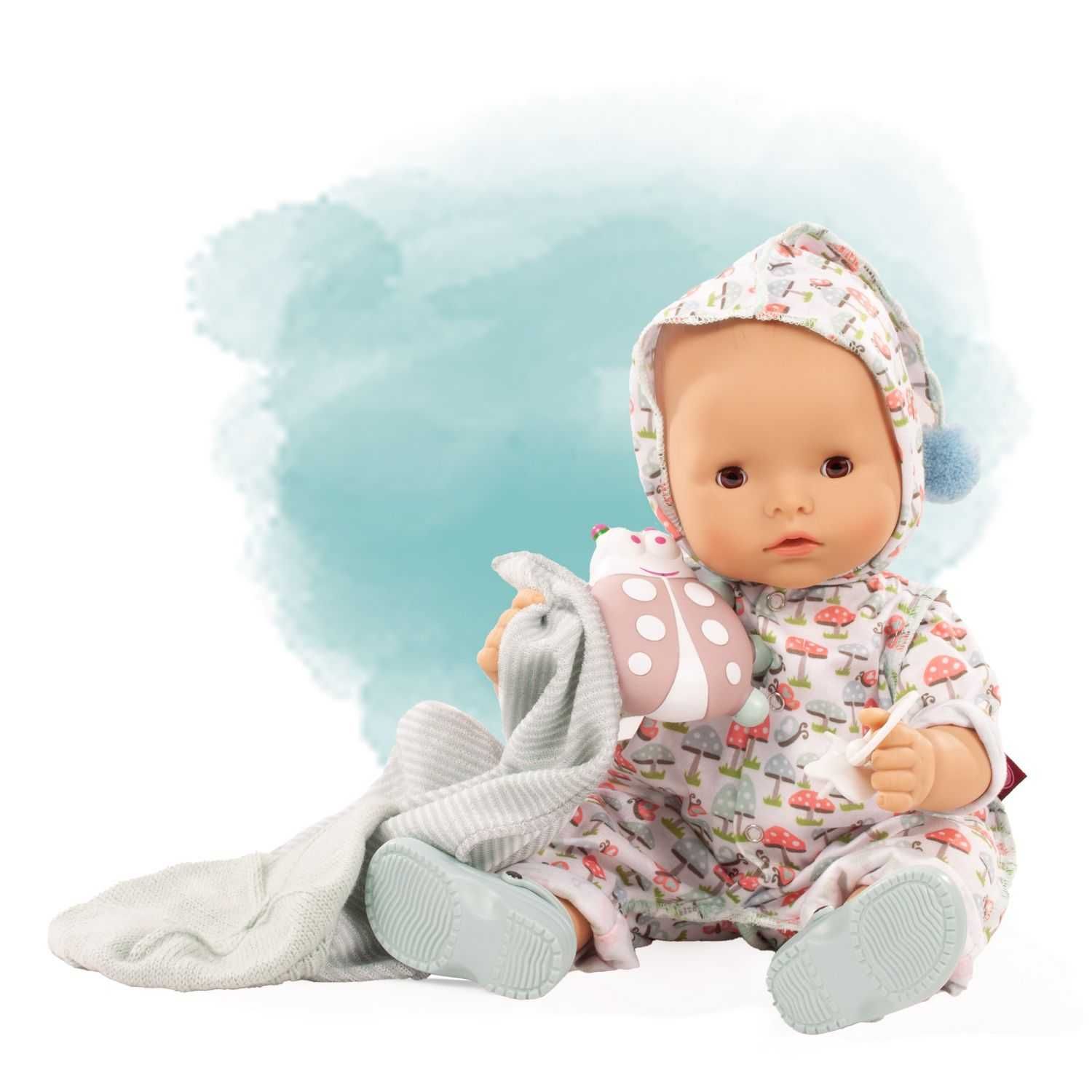 Пупс лялька Готц Максі Аквіні з карими очима, 42 см
