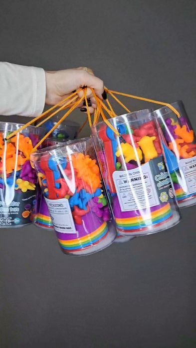 Сортер монтессорі з тарілочками