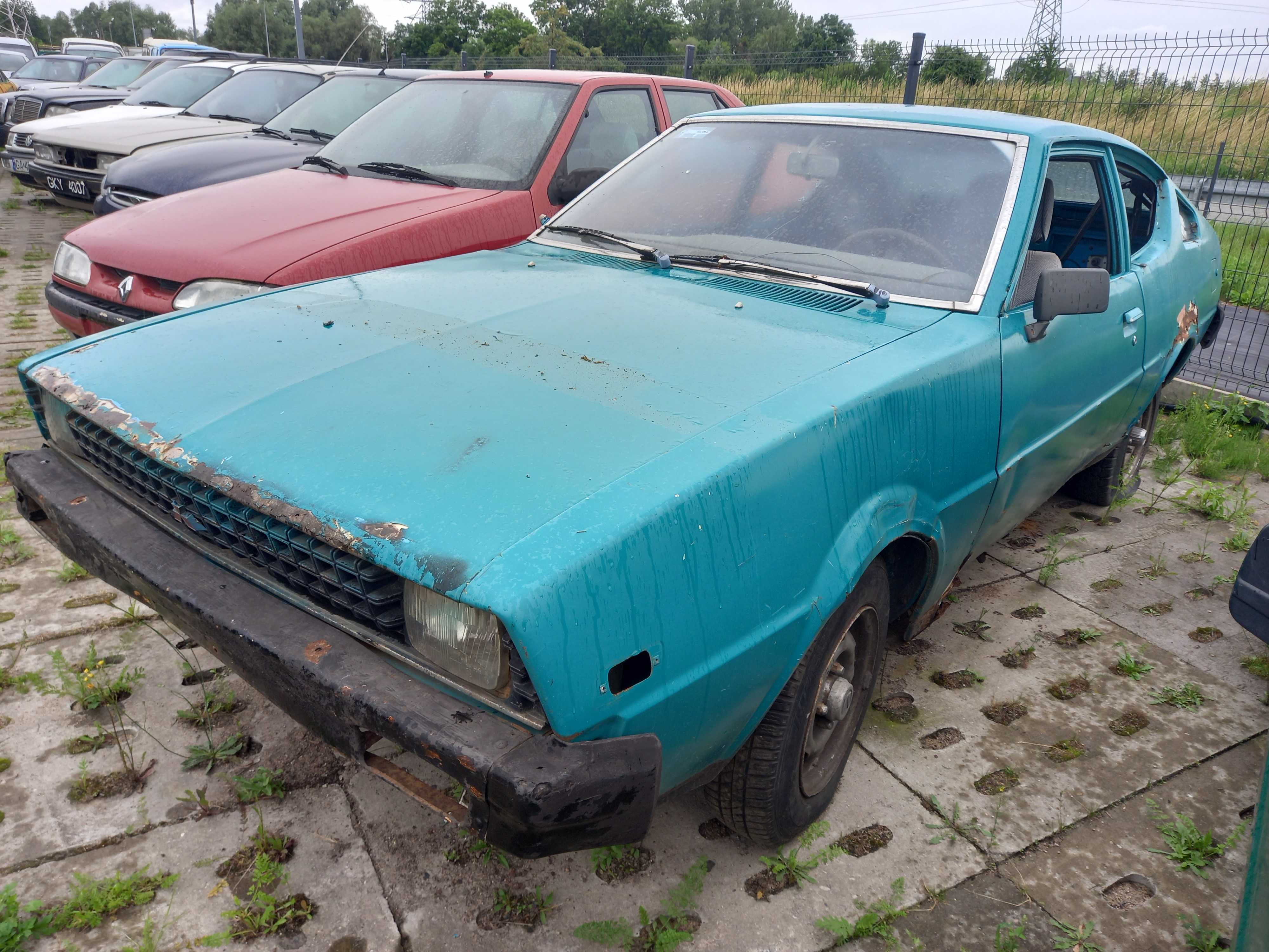 Mitsubishi Lancer MK1 Celeste Coupe 1978 r Barn Find po Polsku Zamiana
