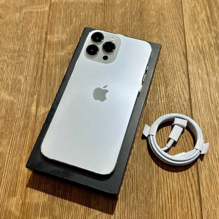  iPhone 13 Pro Max 256GB Silver Gwarancja ROK Idealny Bat 100% Kielce