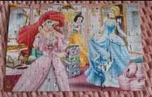 Puzzle Disney Princess, Puzzle księżniczka 100 elementów, Puzzle 5+