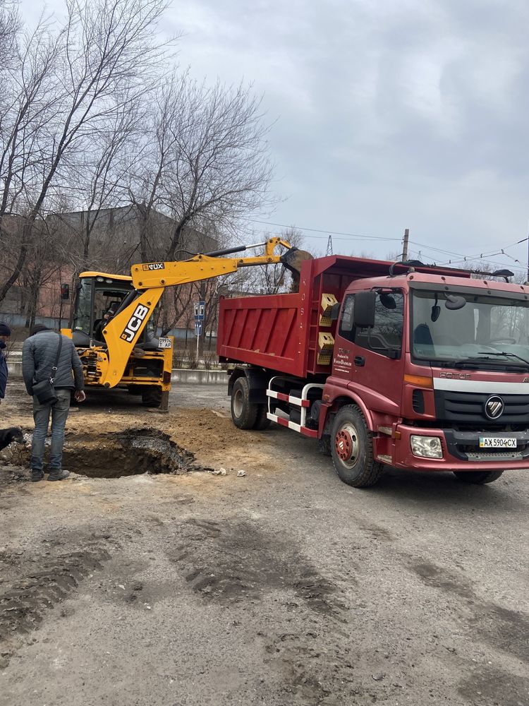 Услуги аренда экскаватора, экскаватор погрузчик jcb 4cx,вывоз мусора
