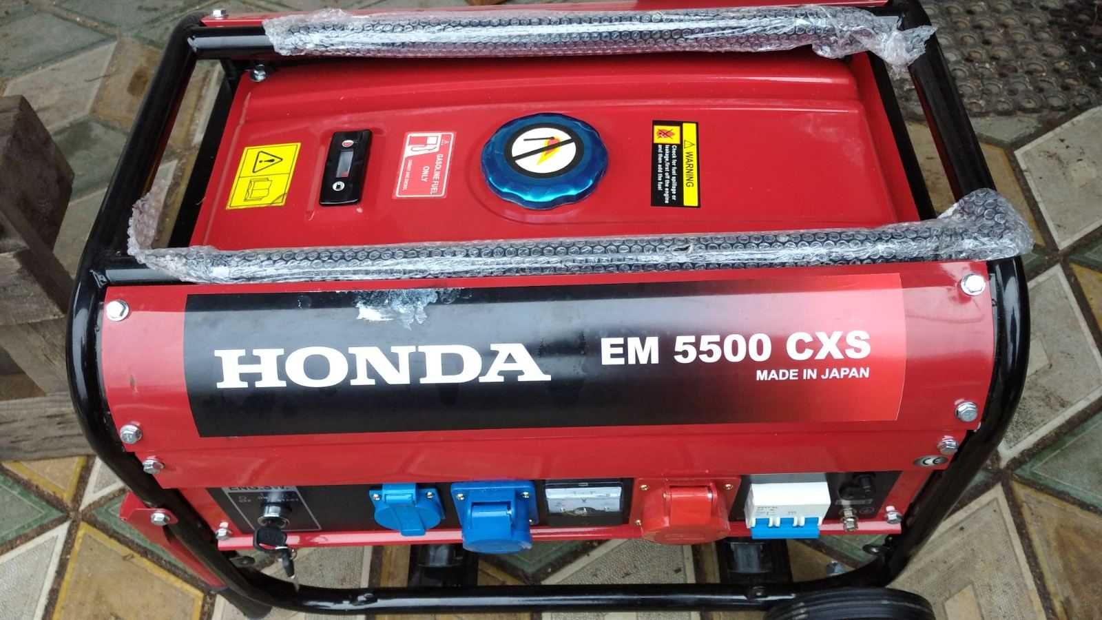 Продам новый генератор Honda EM 5500CXS с полным баком бензина и масла