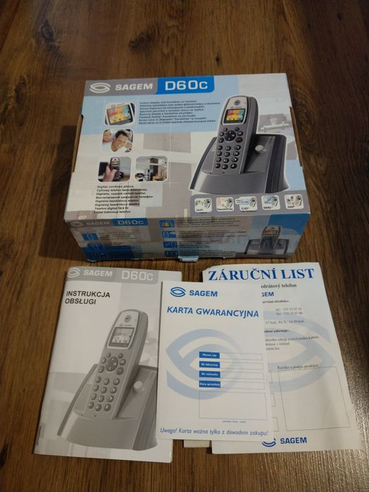 Telefon bezprzewodowy Sagem D30T