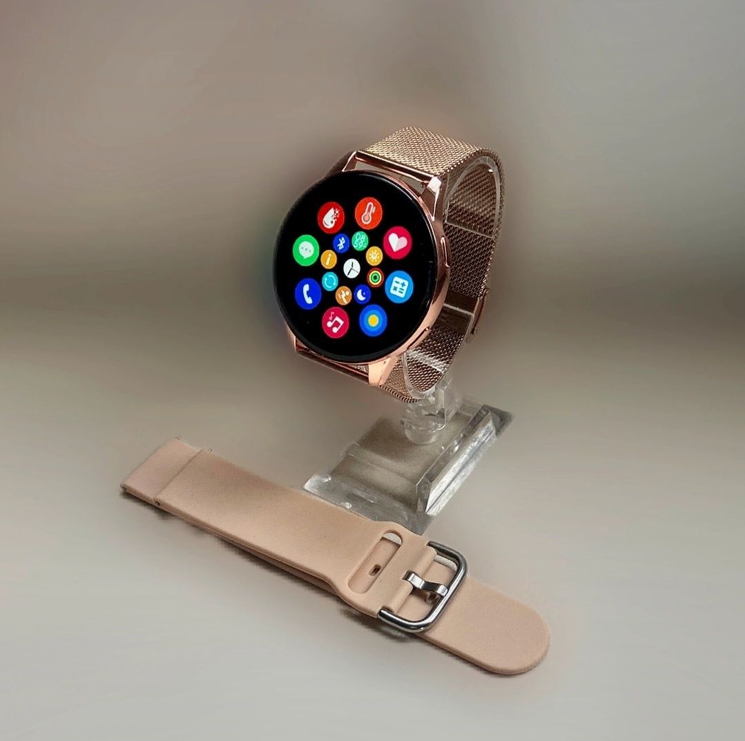 Smartwatch Złoty 2 paski