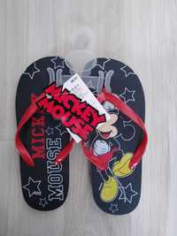 Japonki, klapki Mickey Mouse  rozmiar 30-31