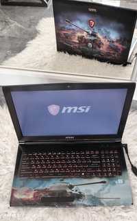 Laptop MSI 15,6" limited edition GTX1050 i5-7300HQ 500GB WOT