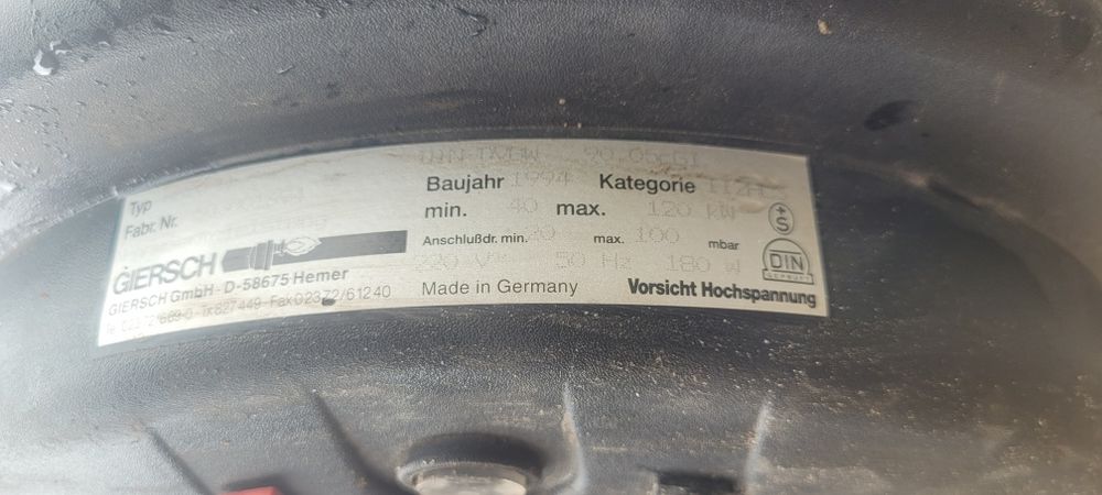 Piec do suszarni  wentylator 7,5kW Rako